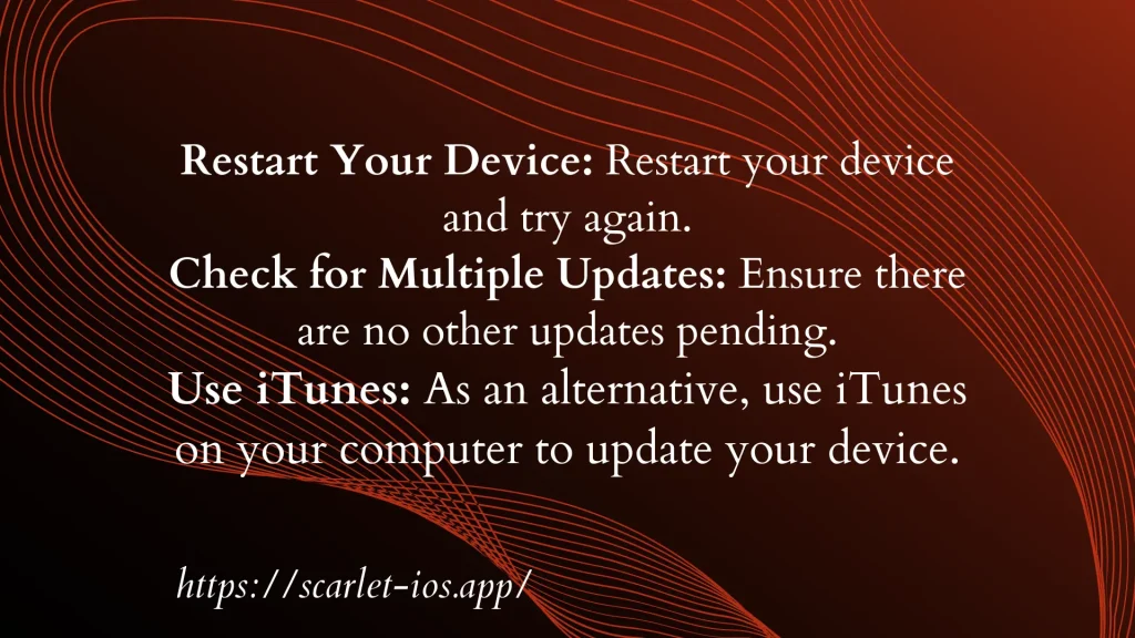 Troubleshooting Common Issues in updating scarlet ios app : Slide 7