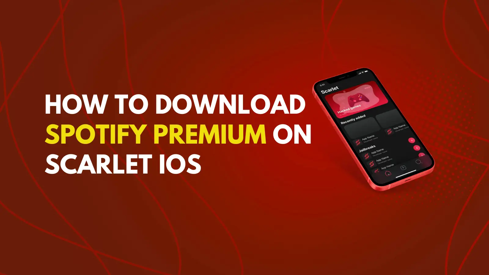 How to Download Spotify Premium on Scarlet iOS