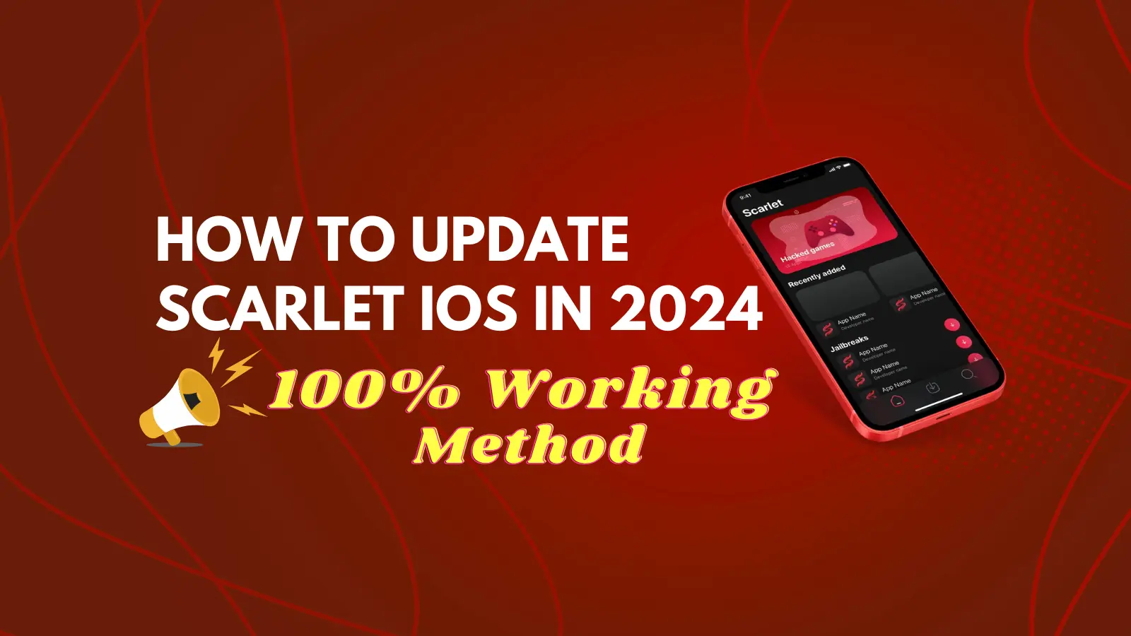 How to Update Scarlet iOS in 2024