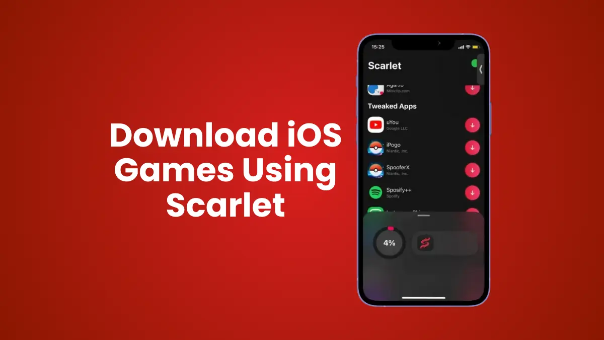 Download iOS Games Using Scarlet